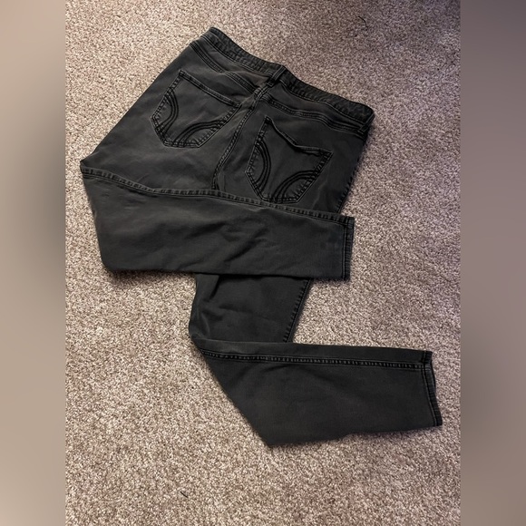 Hollister original black High Rise Jean Leggings super comfort 32W 28L - Picture 4 of 6